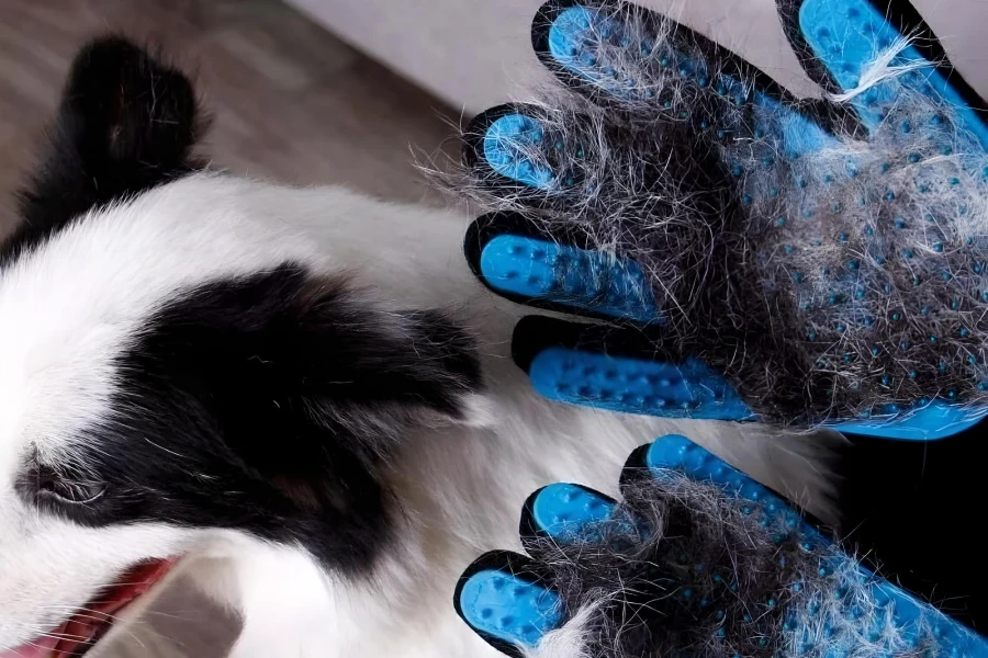 Washable Pet Hair Grooming Glove