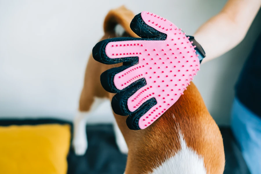 Washable Pet Hair Grooming Glove